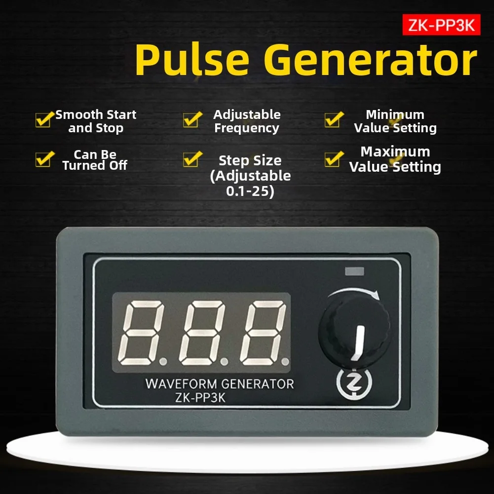ZK-PP3K WAVEFORM GENERATOR Adjustable Frequency Duty Cycle For LED Motor Speed 79*43*26mm Motor Speed Controller