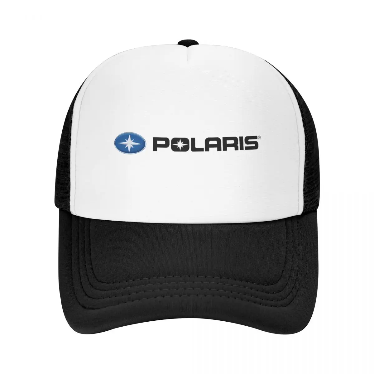 Polaris Logo Cap Fashion Casual Mesh Baseball Caps Adjustable Hat Hip Hop Summer Unisex Baseball Hats Polychromatic