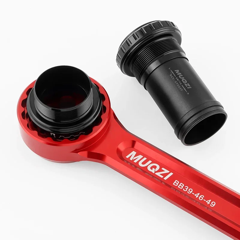 MUQZI 12 16 Notch Bike Bottom Bracket Tool 39/41/44/46/49mm Install Removal Wrench for Shimano SRAM Chris King FSA MegaExo Etc