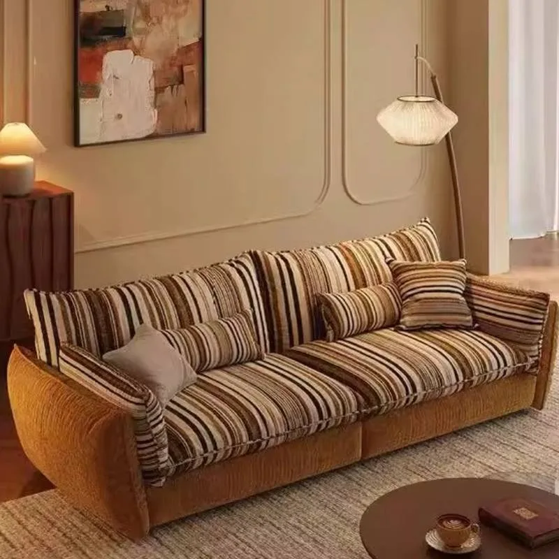 أرائك غرفة المعيشة البسيطة كبيرة الحجم مصممة لصالة كسول أرائك غرفة المعيشة بمقعدين أثاث منزلي إسكندنافي Woonkamerbanken #5