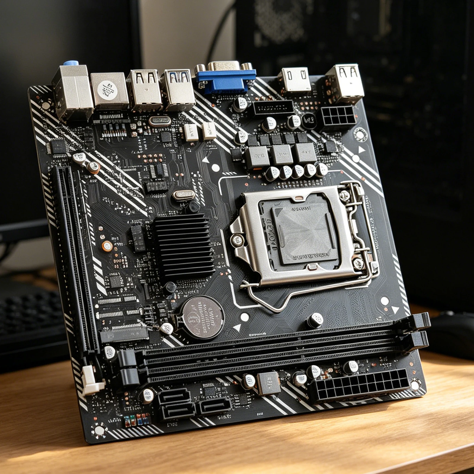 

B85 Motherboard Intel LGA1150 DDR3 Mainboard 2 x SATA 3.0 interfaces 1 x PCIe 16X PC Mainboard for Gaming Home Desktop Board