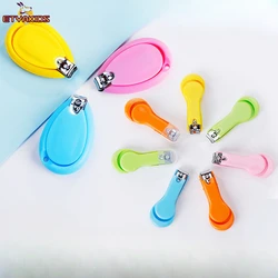 Tagliaunghie Anti-caduta sicurezza infantile Finger Toe Trimmer strumenti per la cura delle unghie del bambino bambini protezione sana tagliaunghie per bambini luce