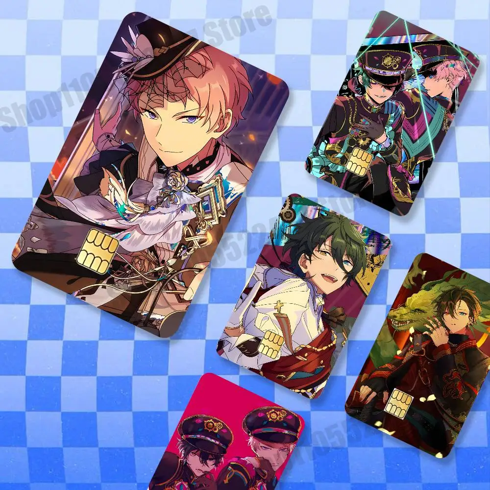 

Valkyrie Shu Mika E-EnsembleStars Holographic Laser Shinny Film Skin Cover Sticker for Debit Credit Card Bank Card