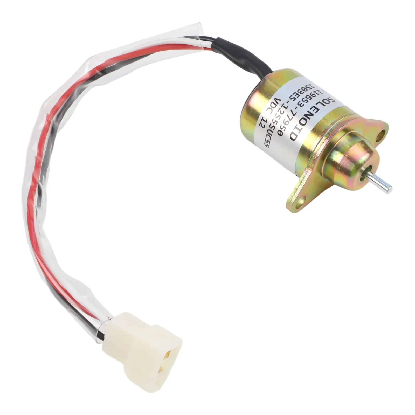 12V Fuel Shut Off Solenoid Valve 1503ES12S5SUC5S Compatible With For Yanmar Engines 3TNE84 3TNE88 3TNV70 3TNV76 And Models 990