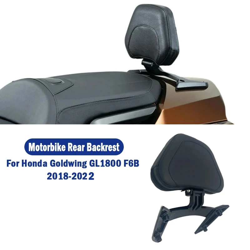 

NEW For Honda Gold Wing Goldwing 1800 GL1800 GL1800B F6B 2018-2021 Motorcycle Passenger Seat Rear Backrest Cushion Back Rest Pad