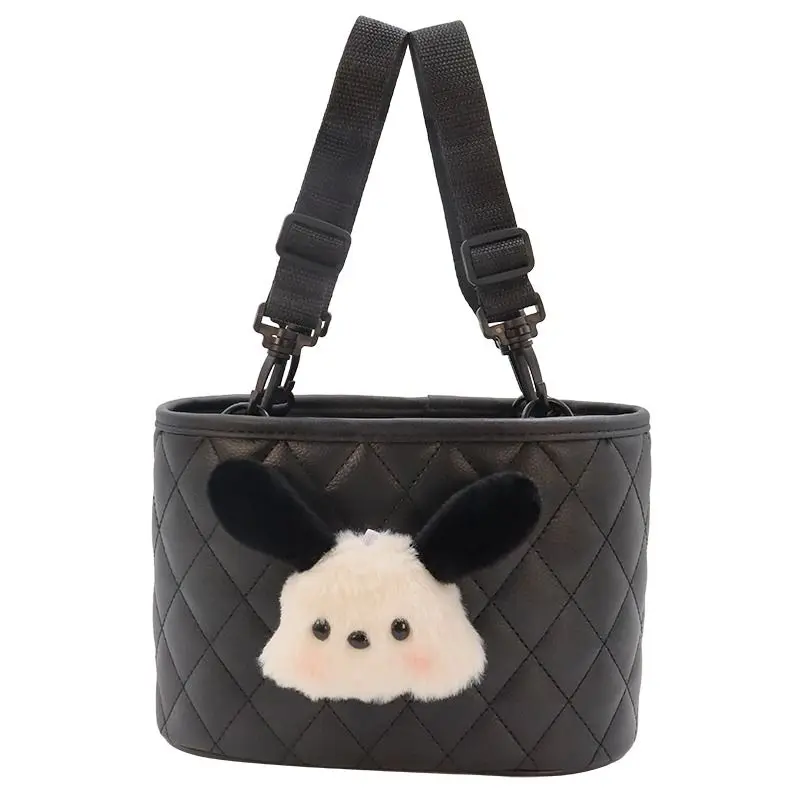 Kawaii Sanrio Organizer na fotele samochodowe Pochacco akcesoria urocze torby do przechowywania samochodów Anime dekoracja do wnętrza samochodu