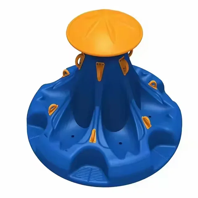 Hot Sale Hand Push Carousel Spin Sensory Children`s Swivel Chair Outdoor Playground Entertainment Equipment