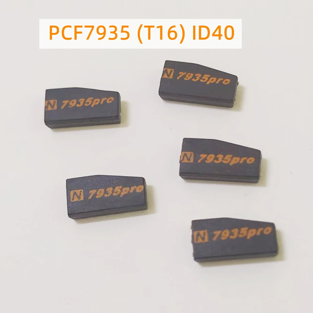 PCF7935 (T16) ersetzt durch PCF7935AA ID40 ID44 ID42 PCF7935AS Transponder-Chips PCF 7935 Pro ID40 Nachrüstteile für Opel