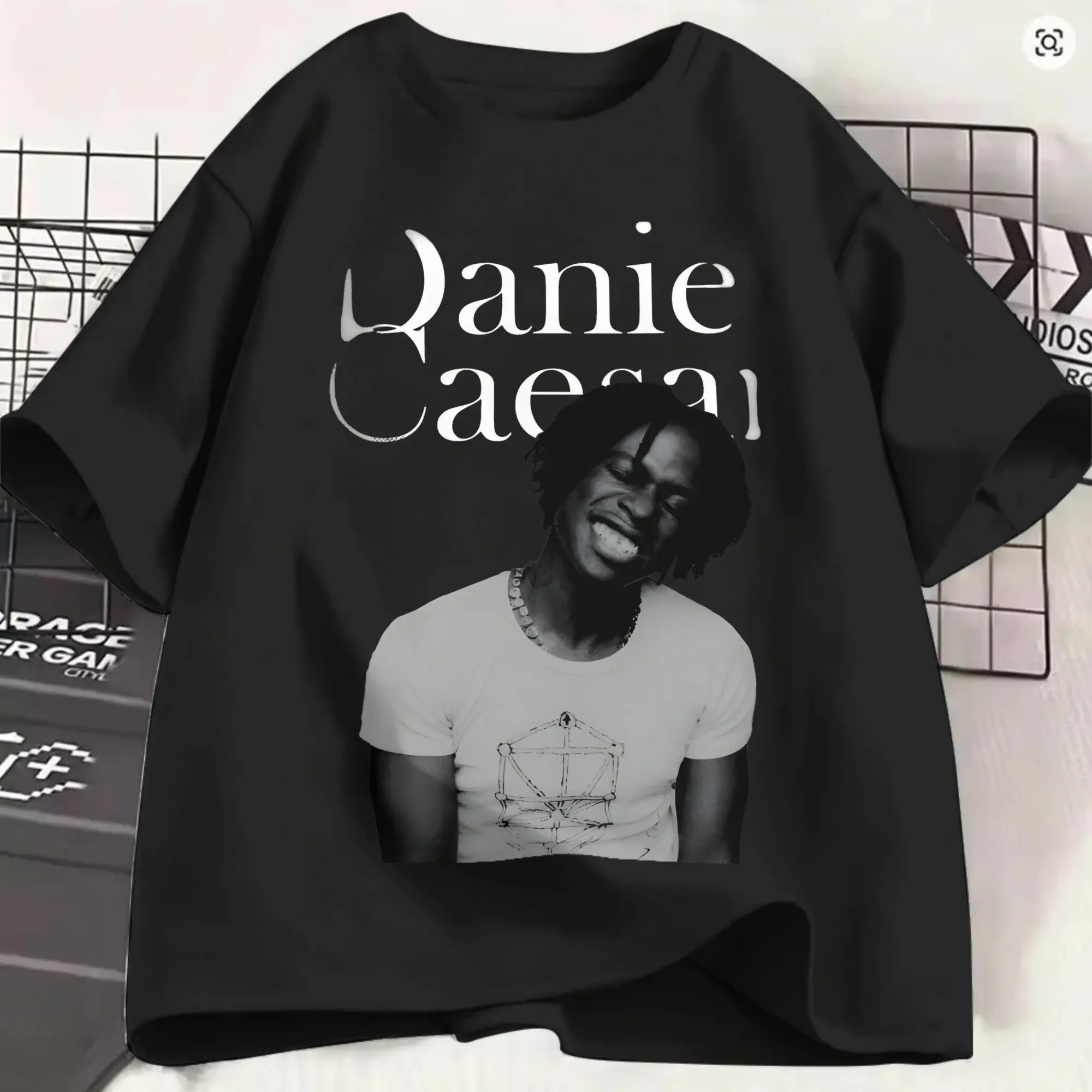 Streetwear T Shirt Beach Daniel Caesar  Trendy Cool T Shirts R&B Singer 100% Cotton Tee Shirt for Men Awesome Hot Sale Top Tees