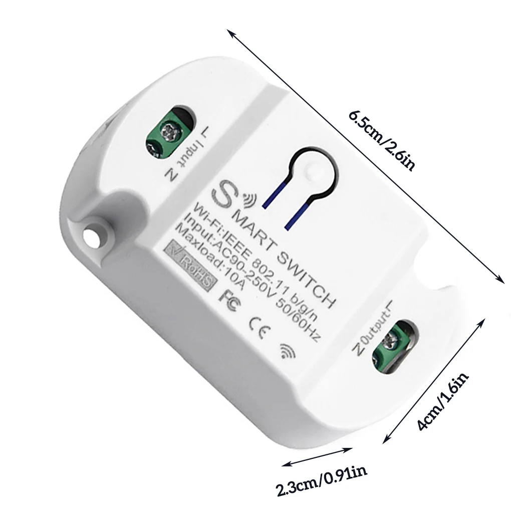 

WiFi Smart Switch Wireless WiFi Timer Phone Remote Control Smart Home Automation Modules