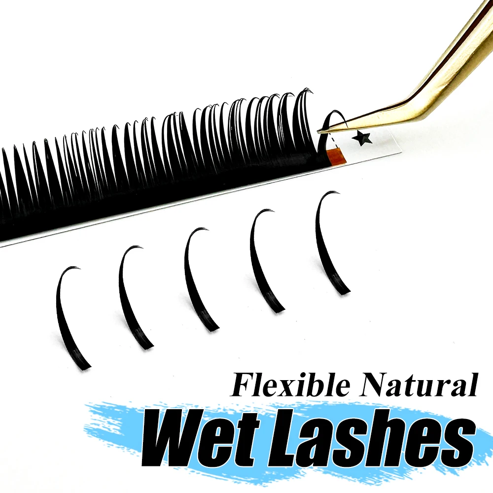 Abonnie Wet Eyelash Extensions Spikes Lashes Animal Type Eyelashes Fluffy