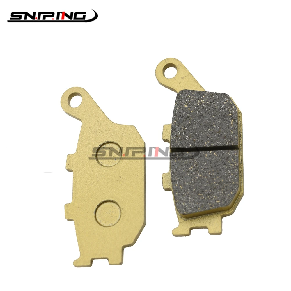 For HONDA CB1100RS VT1100 CB1300 VT1300 VTX1300 CBF1000 CBF1000F CRF1000 VTR1000 CB1100 Motorcycle Rear Brake Pads