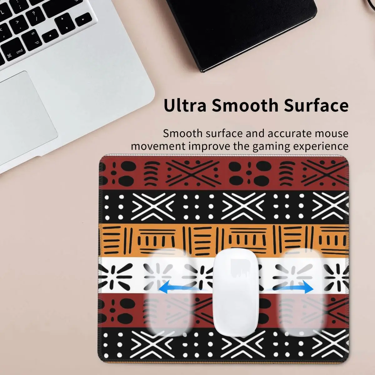 Multi-size Mouse Pad African Bogolan Africa Ethnic Tribal Art Gamer PC Laptop Mats Keyboard Carpet Computer Gaming Desk Mat