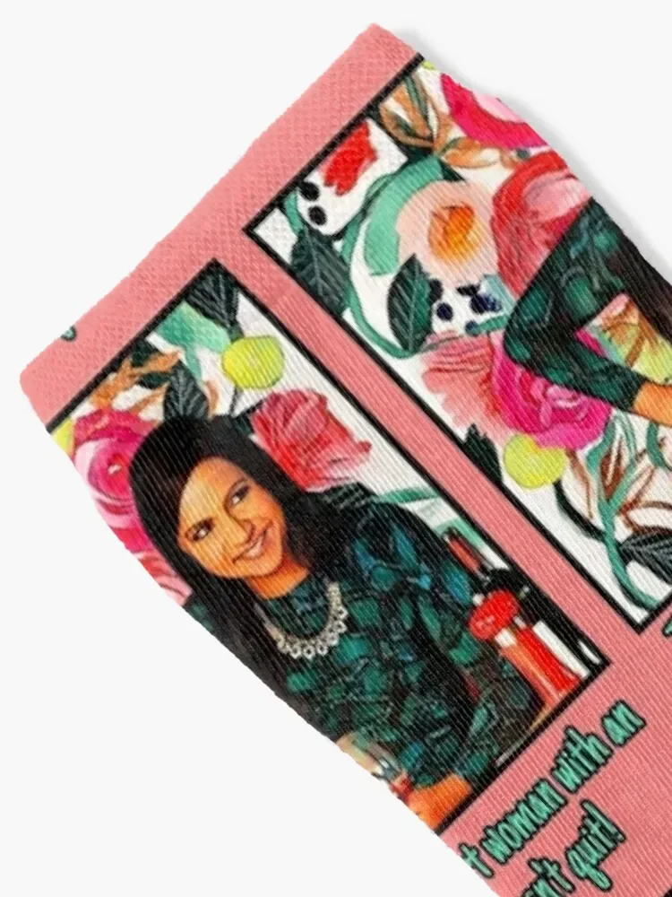 Mindy Project--Hot, Smart Woman Socks cotton winter gifts anime professional running Designer Man Socks Women's