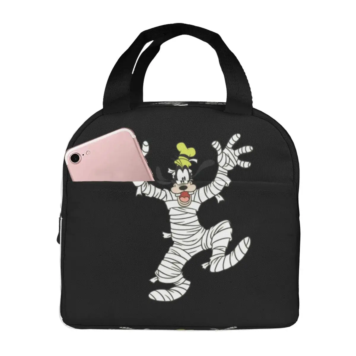 

Custom G-Goofyes Anime Insulated Lunch Bags for Women Cartoon Resuable Thermal Cooler Food Lunch Box Outdoor Camping Travel