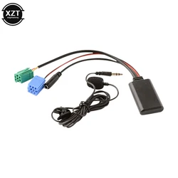 Neue Auto Bluetooth-Kompatibel 5,0 Aux Kabel Mic Freisprecheinrichtung Handy Free Calling Adapter Für Renault Megane 2 UpdateList radio