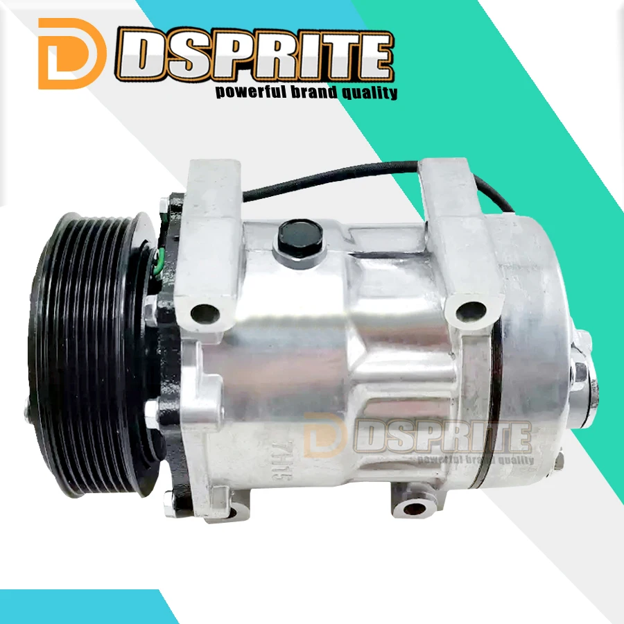 AC Compressor  7H1219D623AD FOR Cabrio LR012809 LR031453 JPB500250 JPB500270 JPB500300 7H1219D623AC