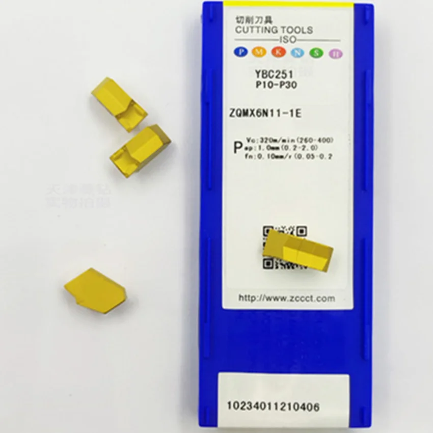 

ZQMX3N11-1E YBC251/ZQMX4N11-1E YBC251/ZQMX5N11-1E YBC251/ZQMX6N11-1E YBC251 ZQMX3 4 5 6 ZCC.CT CNC carbide inserts 10pcs/box