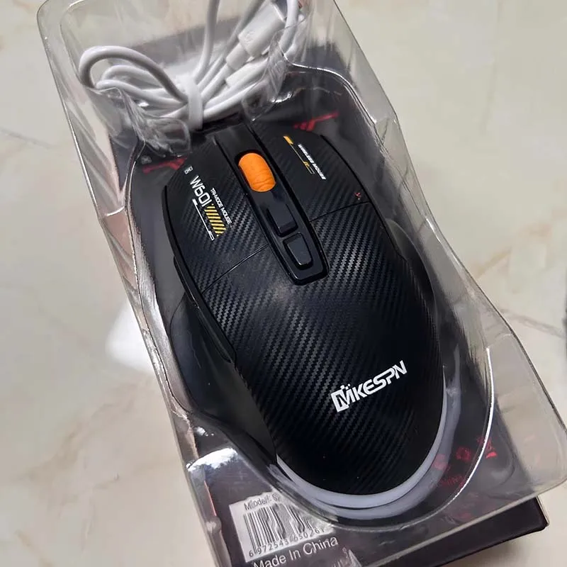 W601 Mouse Wired/2.4G/BT Tri-Mode Macro Programmable Gaming Mouse 12800DPI Home Office E-Sports Mouse With Light Effect ﻿Gift