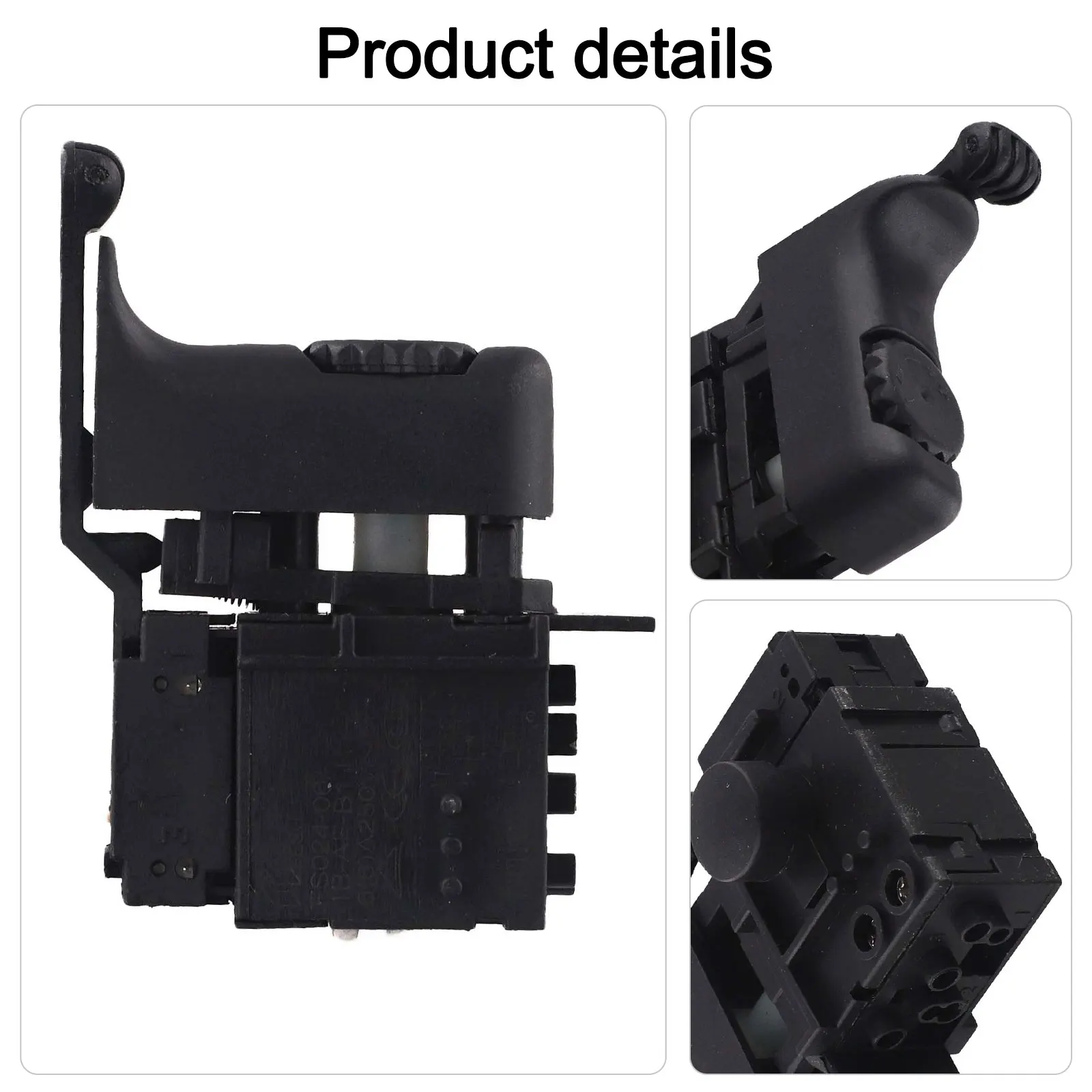 O interruptor de controle de velocidade da broca de martelo elétrico melhora o desempenho da broca (para DP4011 para HP2051F para HP2050F)