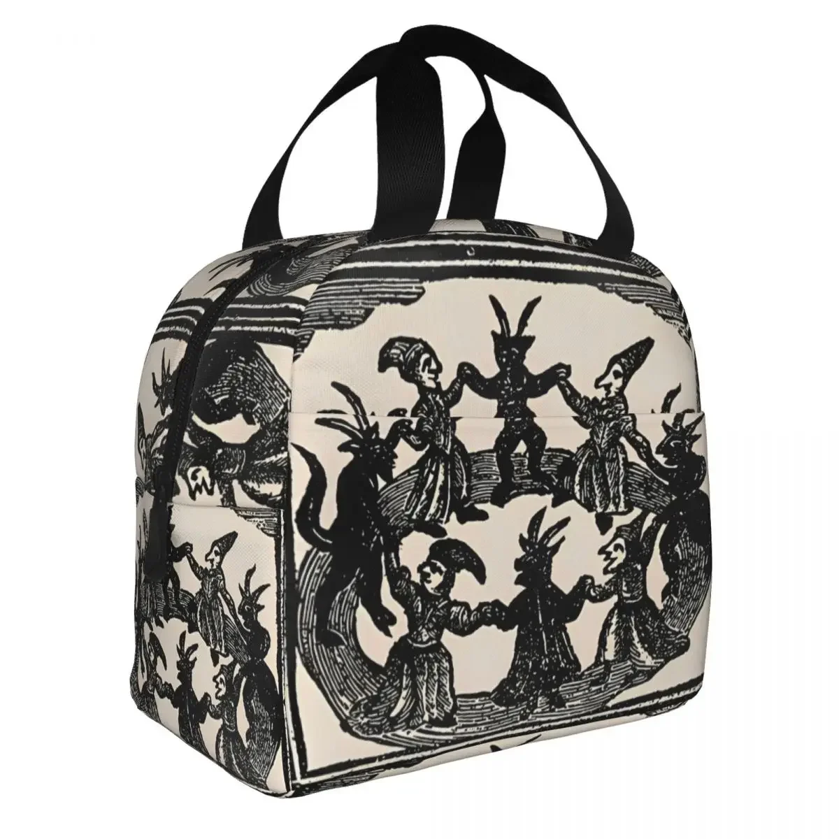 Witches Circle Dance Insulated Lunch Bags Portable Vilify Fever Dream Lunch Container Cooler Bag Tote Lunch Box Travel Girl Boy