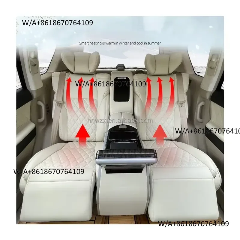 Suitable forToyaota Hiace Coaster Carnival W447 V Class Sprinter Auto Electric Car VIP Leather Seats Modified Car Seats