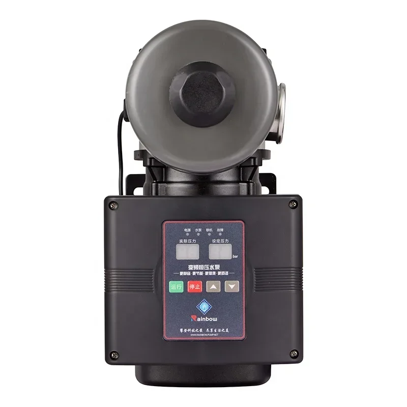 Smart Inverter Variable Frequency Stainless Steel Pump, High Pressure Multistage Centrifugal