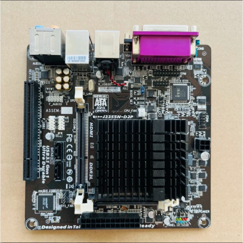 

Used For Gigabyte GA-J3355N-D2P Motherboard DDR3 Integrated CPU