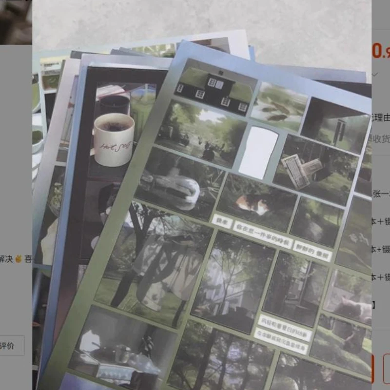 Ins نمط للإزالة فيلم قطع ملصق كتاب موضة جديدة 24 صفحة Y2K ملصقات مذكرات الطالب لتقوم بها بنفسك مواد الديكور الأساسية