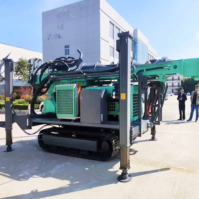Crawler Mounted Reverse Circulation Drill Rig Machine 200m Deep Underground RC Core Sampling Exploration for Mine Drilling Rig