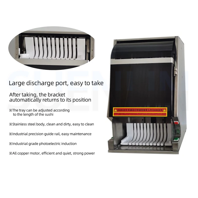 เครื่องตัดซูชิแบบอัตโนมัติม้วนเครื่องเครื่องตัดไฟซูชิเชิงพาณิชย์แบบอัตโนมัติ