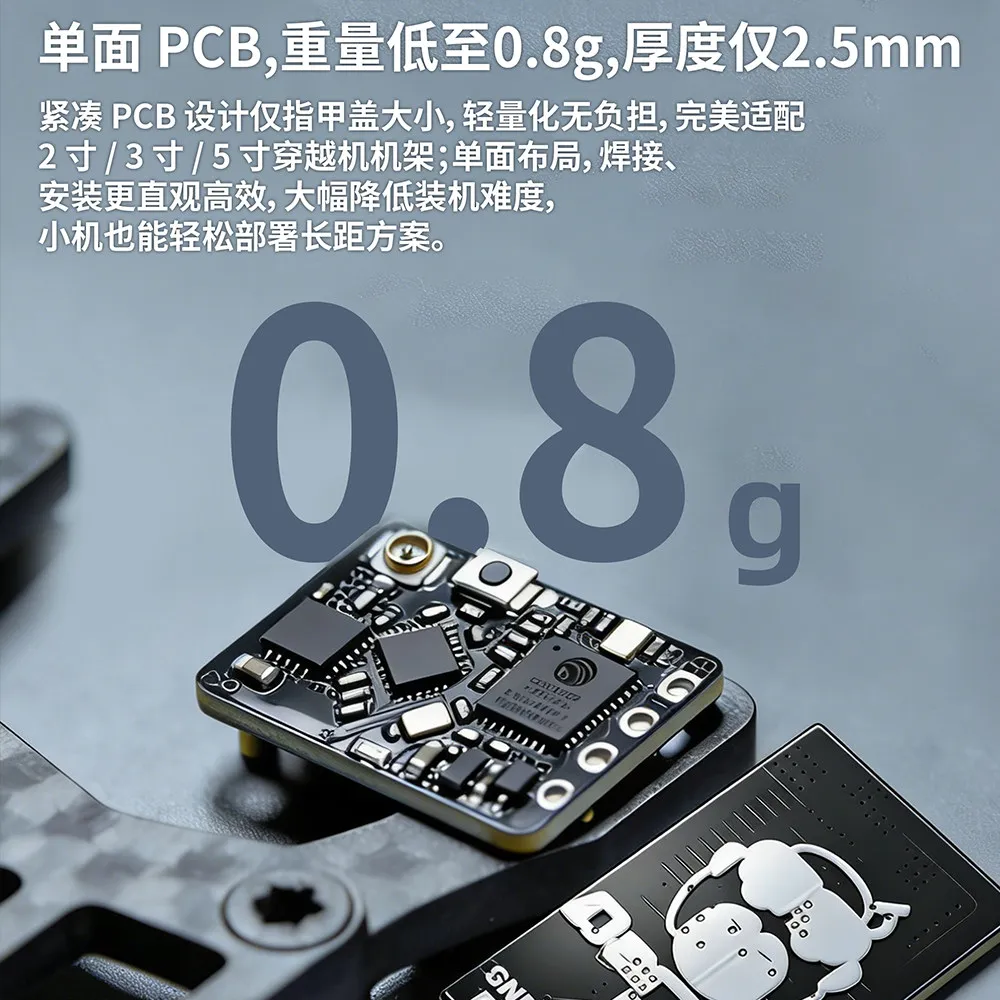 Darwin FPV ELRS 2.4G Nano Receiver Receiver High Refresh Small Volume Receiver
