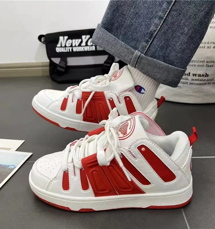 New Student Light Skateboard Shoes Casual Sports Shoes Men's Women's Moral Training Board Shoes Lovers Sneakers