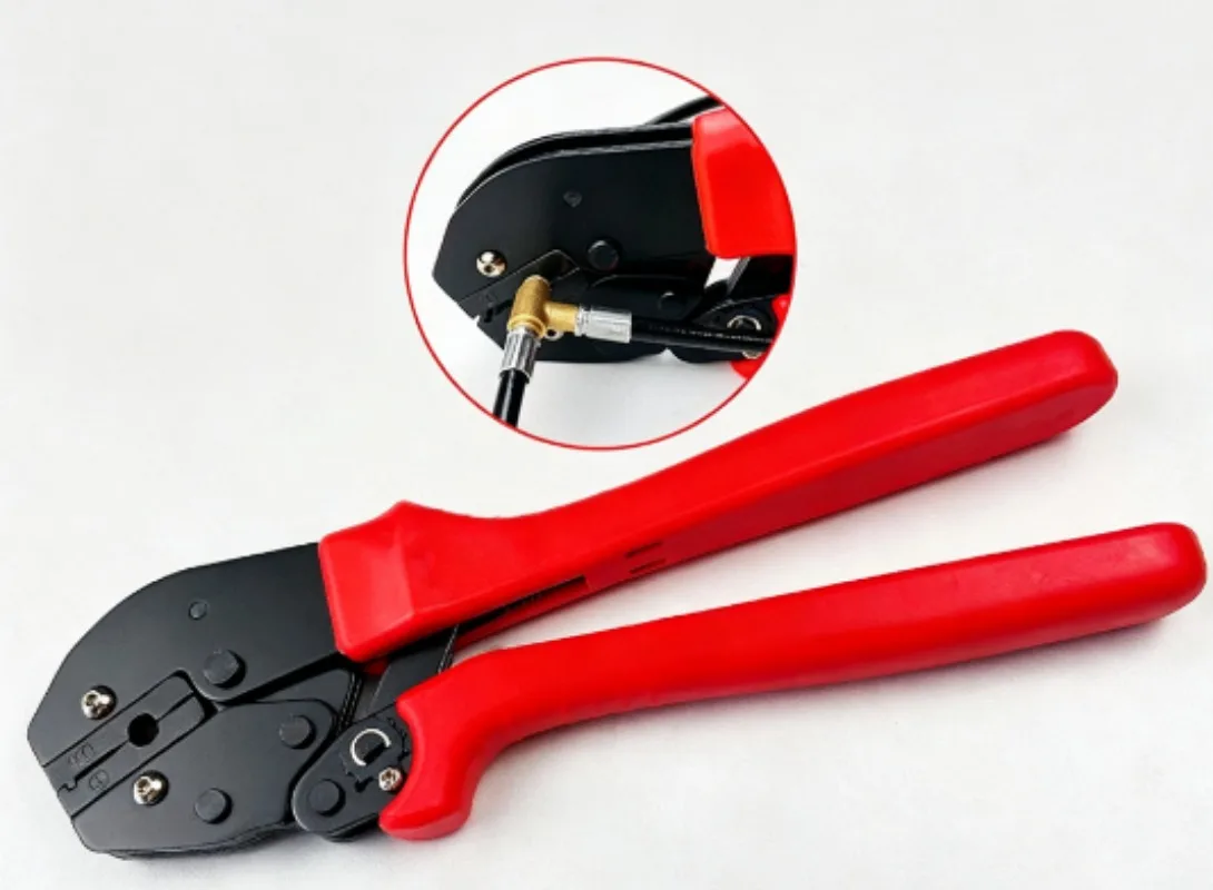 Refrigeration Service Hand Tools, High Pressure Tube Sealing Plier and Crimping Tool for Refrigerant Hose Terminals