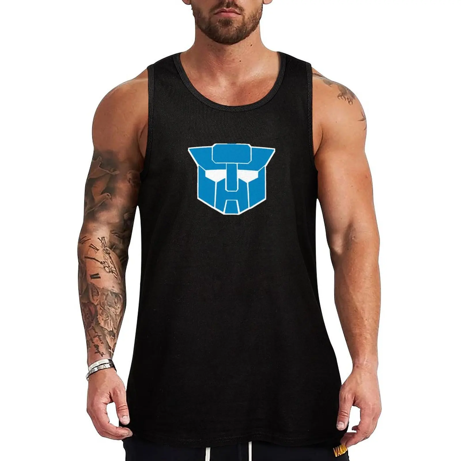 Transformers - Wreckers Logo Tank Top Male clothes Men's clothing cool things