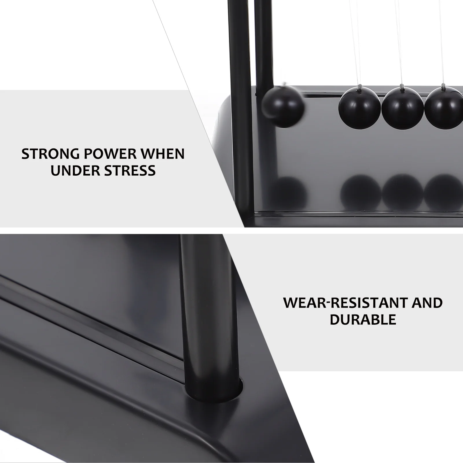 

NAMOARLY Newton Billiard Desktop Ornament Balance Cradle Decorative Tabletop Decoration for Office Home Study Gift