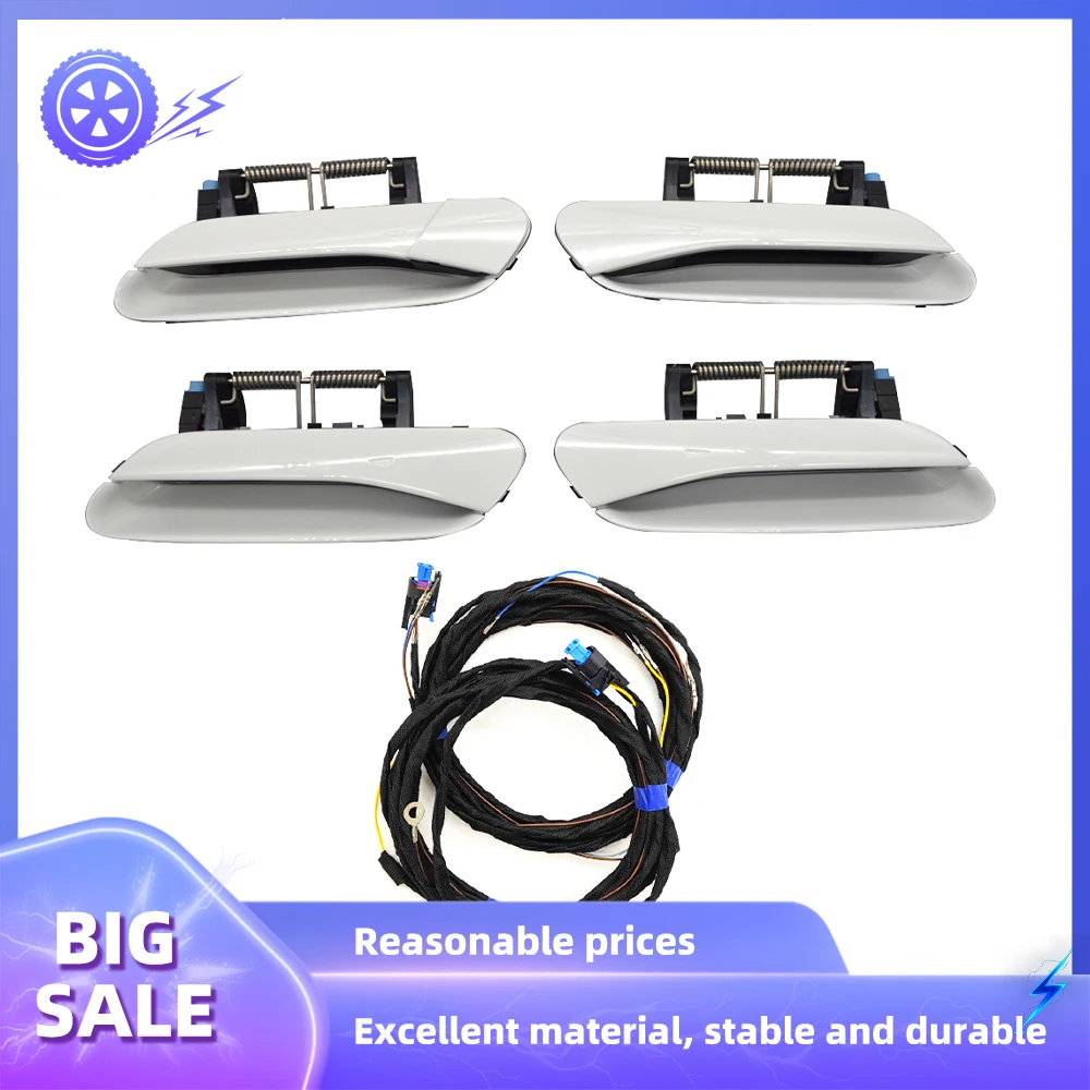 

For VW MEB ID6 keyless entry with white four door inductor handle