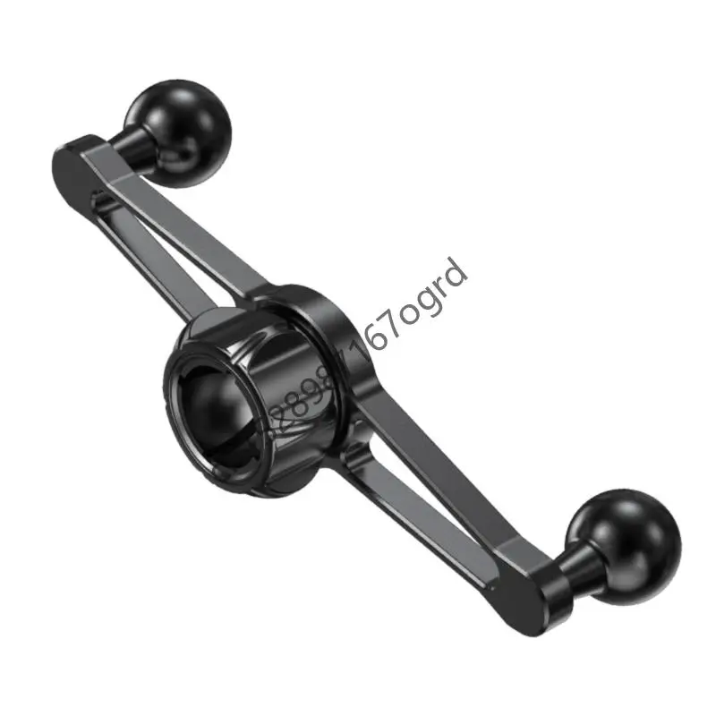 

Two Phone Clamp Adapters 17mm Ball Head Metal Brackets Suitable for Car Mounts 634A