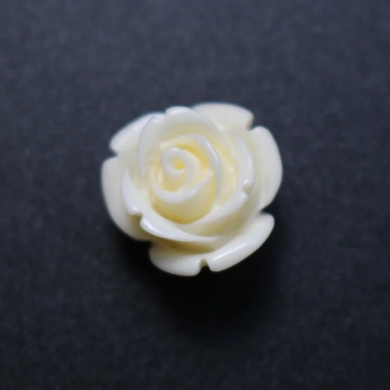 12 15mm Artificial Coral Beads  Rose Flower Bead  Multi-color for Earring Bracelet Necklace Jewelry Craft  Making DIY Accessory