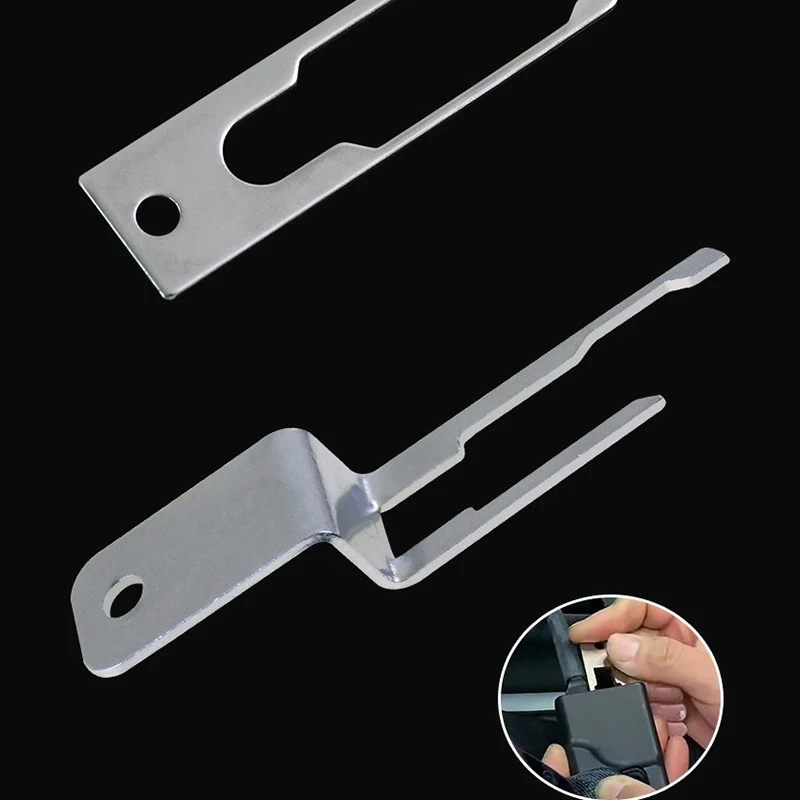 

For Model 3 Y Seat Belt Remover Key Car Seat Buckle Release Tool 1133787-00-A Seat Belt Removal Special Tool Metal
