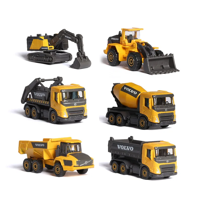 1:64 quality alloy engineering vehicle model,dumper car excavator mixer truck toy,simulation transporter toy,free shipping