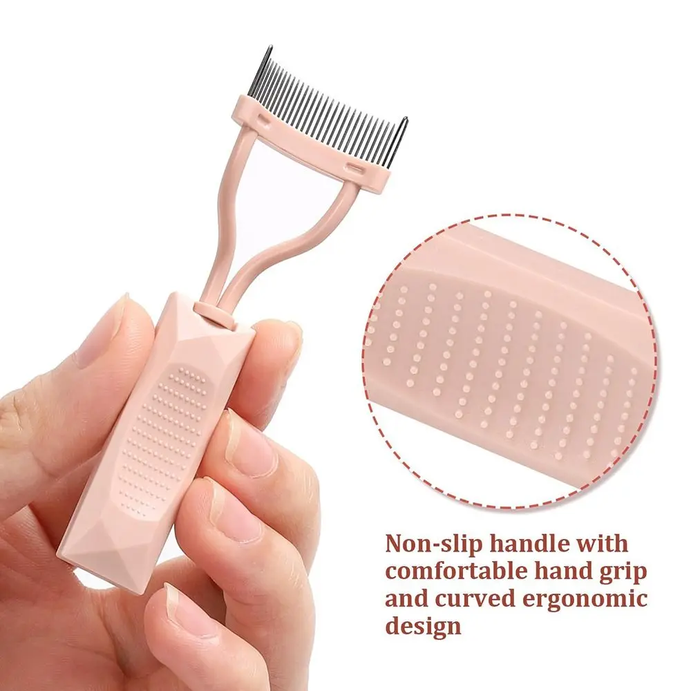 Portable Beauty Eyelash Comb Separator Arc Designed Universal Lash Definer Comb Personal Care Mascara Comb Applicator
