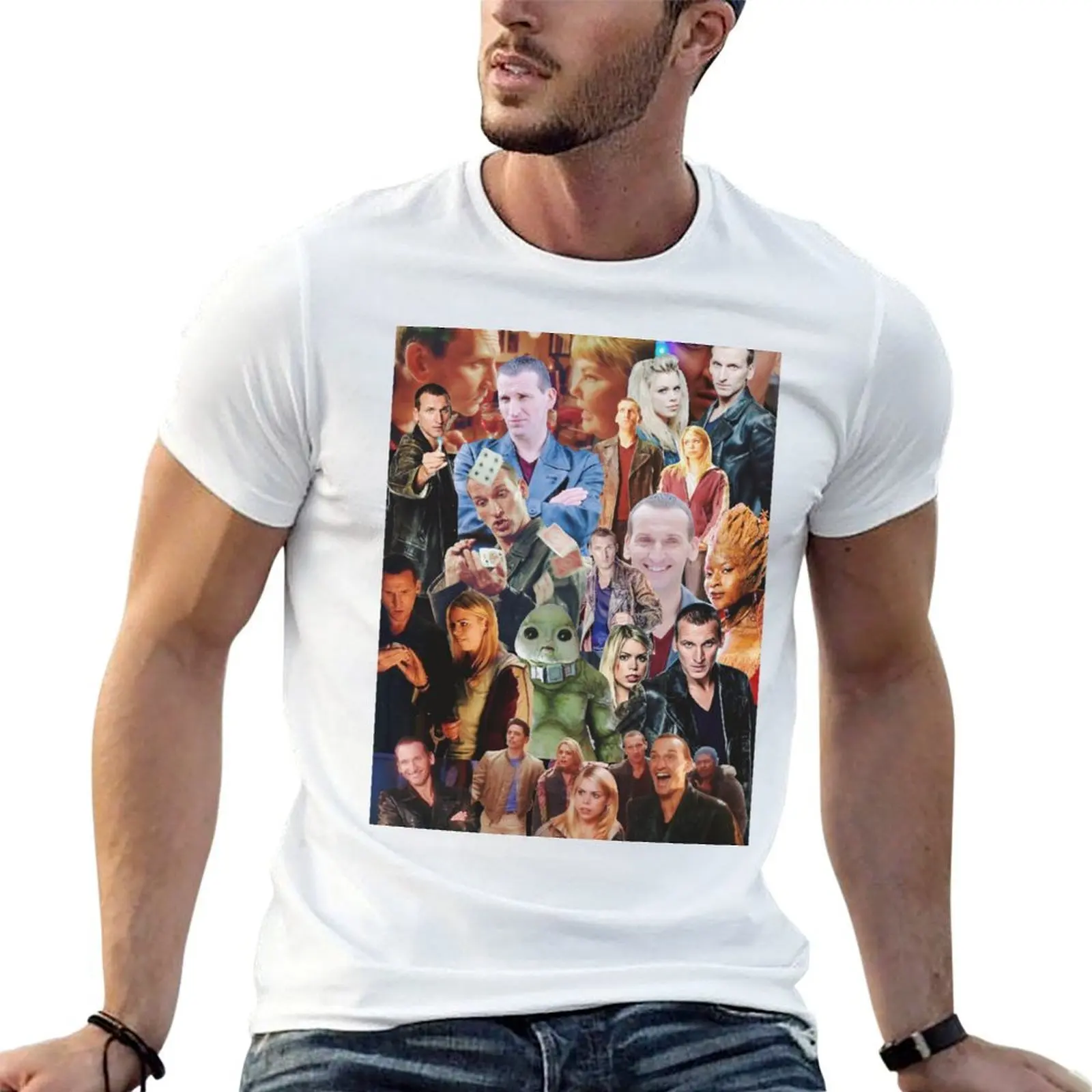 

ninth doctor <3 T-Shirt t shirt custom print t shirt personalised cotton t shirts high quality T-shirt