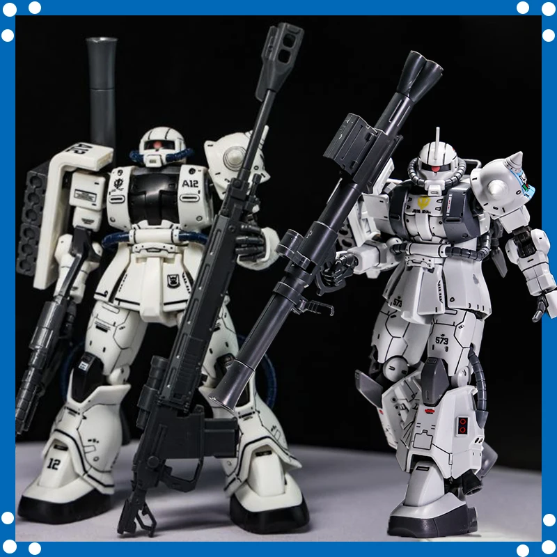 MS-06R-1A 자쿠 2 수집용 액션 피규어: XINGDONG HG 1/144 조립 모델 키트 리뷰