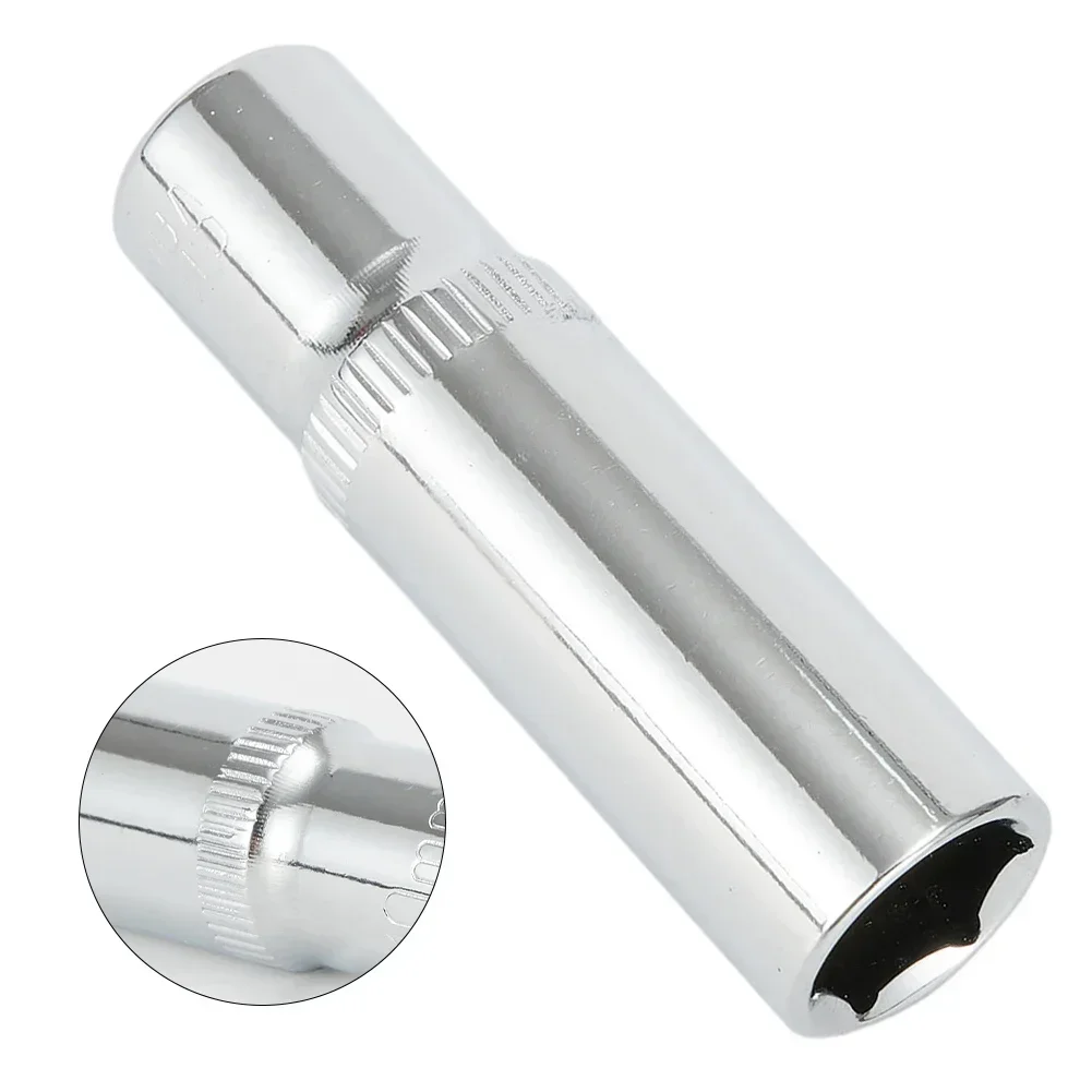 Hot Sale 1PCS 4-14mm High Strength Deep Socket Adapter 1/4inch Hex Socket Wrench Heads Ratchet Tool Screwdriver Tool