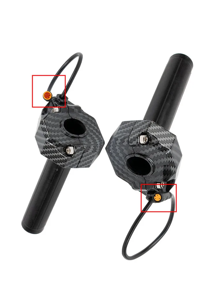 AliExpress NONE Motorcycle 3 Pin Surron Style Throttle Grip For Happyrun Freego Heybike Electric Dirt Bike Ebike Full Twist Throttle For Macfox