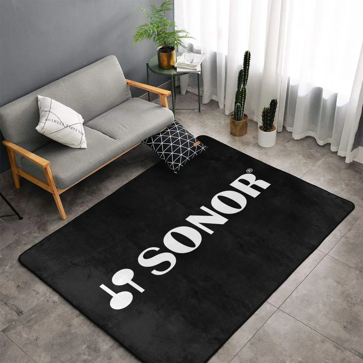 Sonor Drums Guitar Music Floor Mats Bedroom Decor Balcony Non-slip Door Mat Living Room Bedside Area Rug