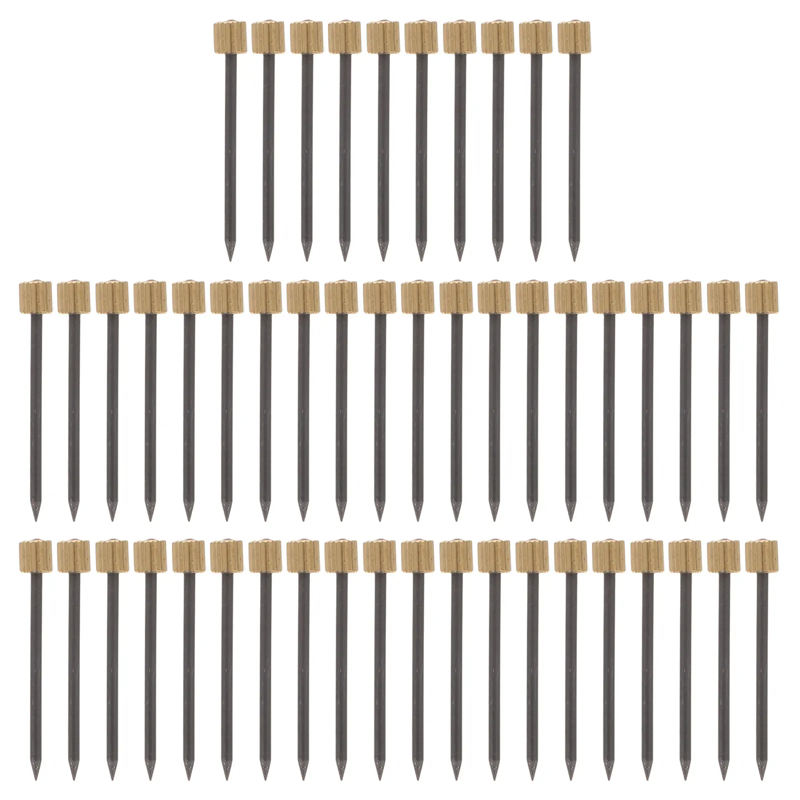 

50 Pcs Copper Head Nails Iron Material Furniture Decoration Picture Hanging Kit Sofa Chair Bed DIY Projects Hardware