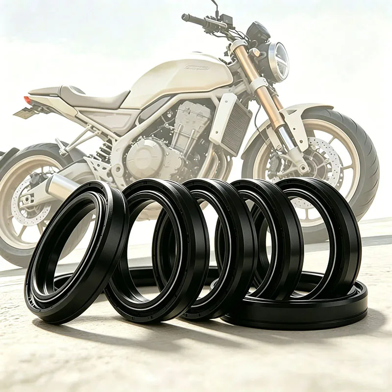 

43x55x9.5/10.5 Motorcycle Front Fork Oil Seal Dust Seal for VICTORY-POLARIS 1634 HAMMER PREMIUM 1634 KINGPIN TOUR 1639 KINGPIN