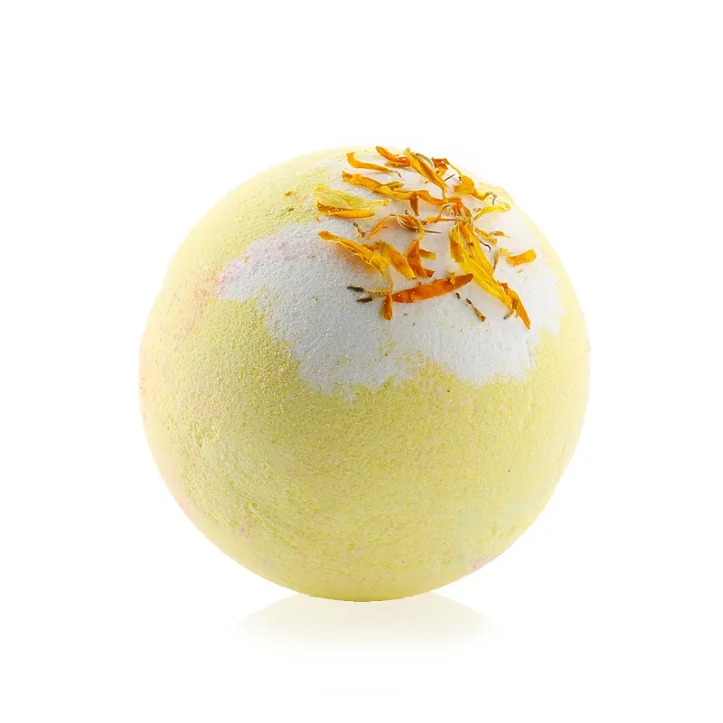 Sdatter 100g Bath Bomb with Essential Oil for Deep Purification and Cleansing, Lavender, Rose,Calendula,orchid Fragnance Bathing